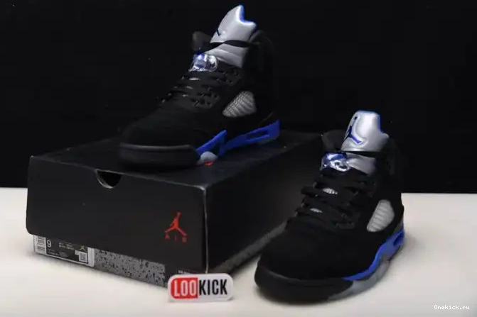 One Kick Racer CT4838-004 Air 5 Blue Jordan 0629